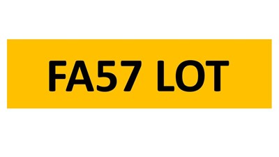 Lot 42-14 - REGISTRATION ON RETENTION - FA57 LOT