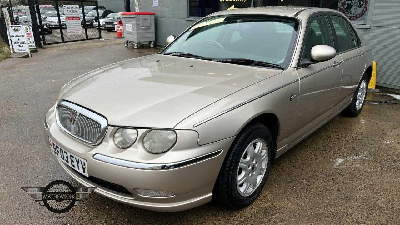 Lot 375 - 2003 ROVER 75 CLASSIC CDT SE