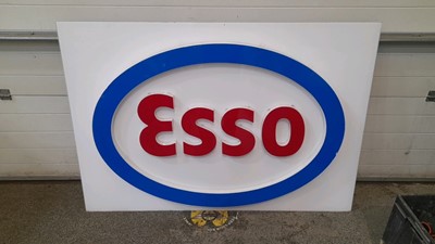 Lot 683 - ESSO LARGE 3D PERSPEX SIGN