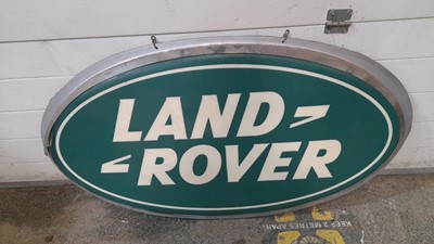 Lot 688 - LAND ROVER DEALER SIGN