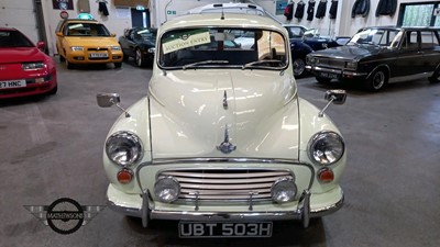 Lot 520 - 1970 MORRIS MINOR 1000