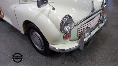 Lot 520 - 1970 MORRIS MINOR 1000