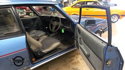 Lot 675 - 1986 FORD CAPRI INJECTION