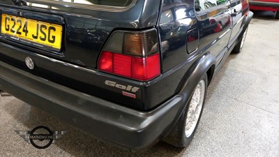 Lot 600 - 1990 VOLKSWAGEN GOLF GTI