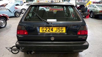 Lot 600 - 1990 VOLKSWAGEN GOLF GTI