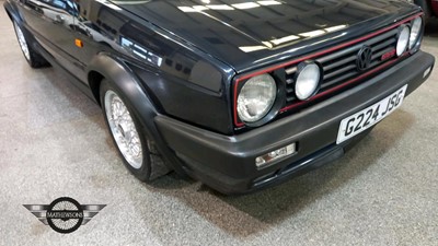 Lot 600 - 1990 VOLKSWAGEN GOLF GTI