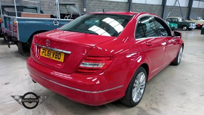 Lot 511 - 2011 MERCEDES-BENZ C200 ELEGANCE ED125 CDI B