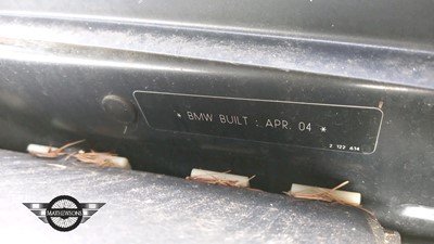 Lot 660 - 2004 BMW Z4 2.2I SE