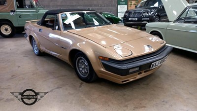 Lot 581 - 1982 TRIUMPH TR7