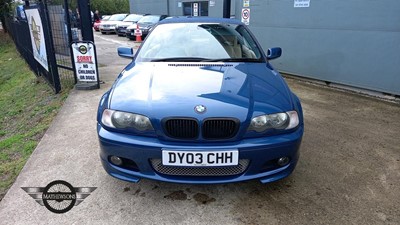 Lot 139 - 2003 BMW 330 CI SPORT AUTO