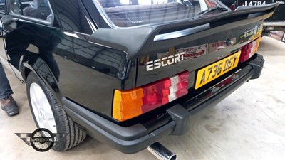 Lot 663 - 1983 FORD ESCORT RS 1600i