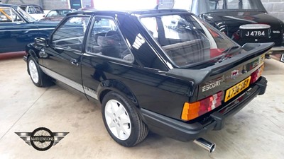 Lot 663 - 1983 FORD ESCORT RS 1600i