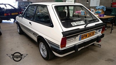 Lot 57 - 1981 FORD FIESTA SUPERSPORT