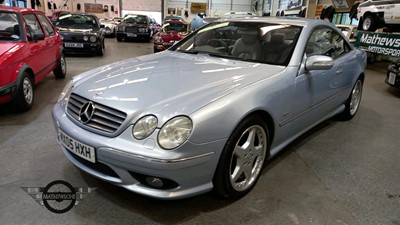 Lot 227 - 2005 MERCEDES CL500 AUTO