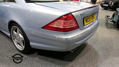 Lot 227 - 2005 MERCEDES CL500 AUTO