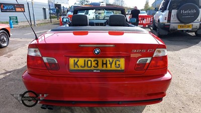 Lot 301 - 2003 BMW 325CI