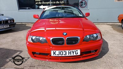 Lot 301 - 2003 BMW 325CI