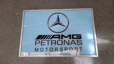 Lot 360 - AMG PETRONAS LIGHT UP SIGN 24" X 36"