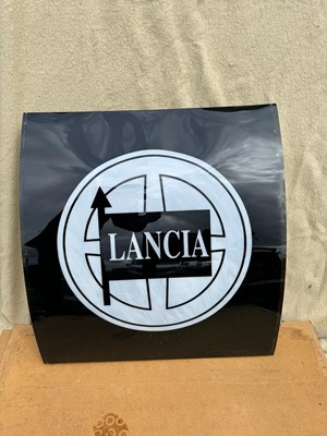 Lot 396 - LANCIA , LIGHT UP SIGN 27" X 26"