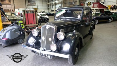 Lot 478 - 1937 WOLSELEY 12/48