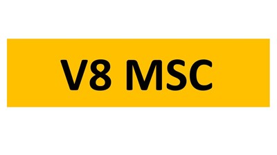 Lot 69-14 - REGISTRATION ON RETENTION - V8 MSC