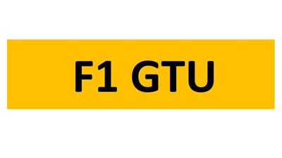 Lot 72-14 - REGISTRATION ON RETENTION - F1 GTU