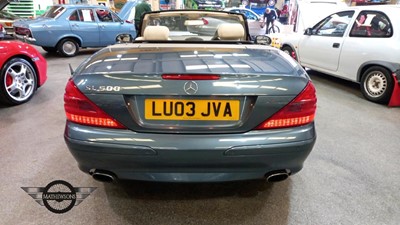 Lot 605 - 2003 MERCEDES SL500 AUTO