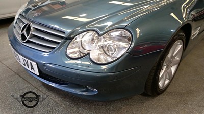 Lot 605 - 2003 MERCEDES SL500 AUTO