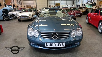 Lot 605 - 2003 MERCEDES SL500 AUTO