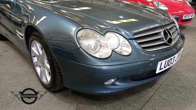 Lot 605 - 2003 MERCEDES SL500 AUTO