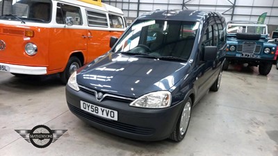 Lot 447 - 2008 VAUXHALL COMBO TOUR ESSENTIAL