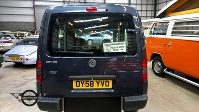 Lot 447 - 2008 VAUXHALL COMBO TOUR ESSENTIAL