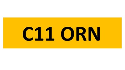 Lot 75-14 - REGISTRATION ON RETENTION - C11 ORN