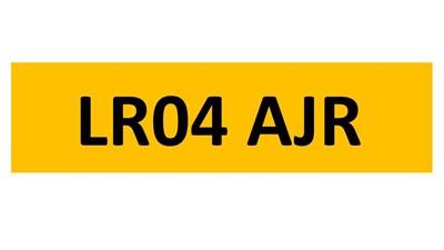 Lot 86-14 - REGISTRATION ON RETENTION - LR04 AJR