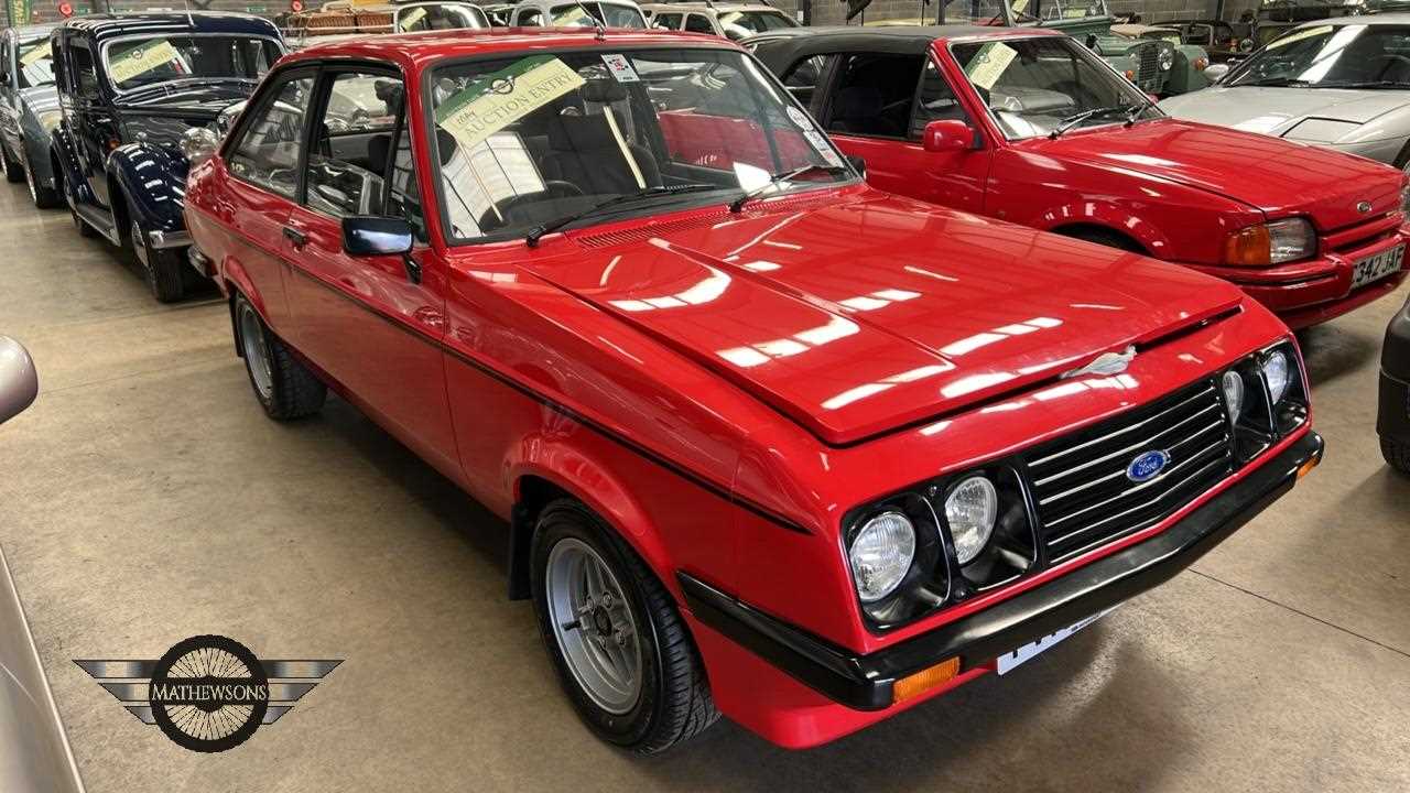 Lot 191 - 1977 FORD ESCORT RS 2000