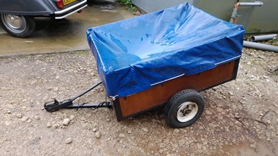 Lot 500 - 4 X 3  CAMPING TRAILER