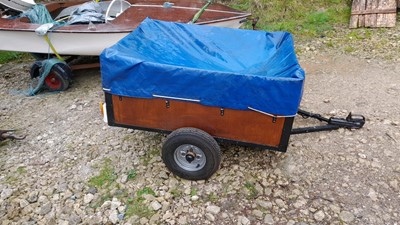 Lot 500 - 4 X 3  CAMPING TRAILER