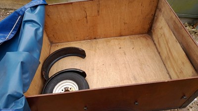 Lot 500 - 4 X 3  CAMPING TRAILER
