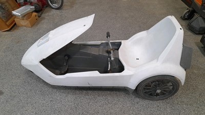 Lot 677 - SINCLAIR C5 BODY ONLY ( PEDAL POWER )