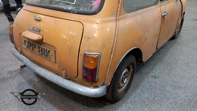 Lot 672 - 1972 MORRIS MINI