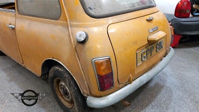 Lot 672 - 1972 MORRIS MINI