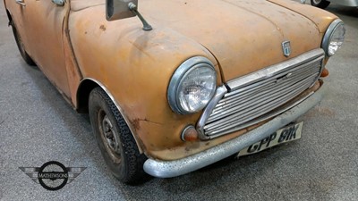 Lot 672 - 1972 MORRIS MINI