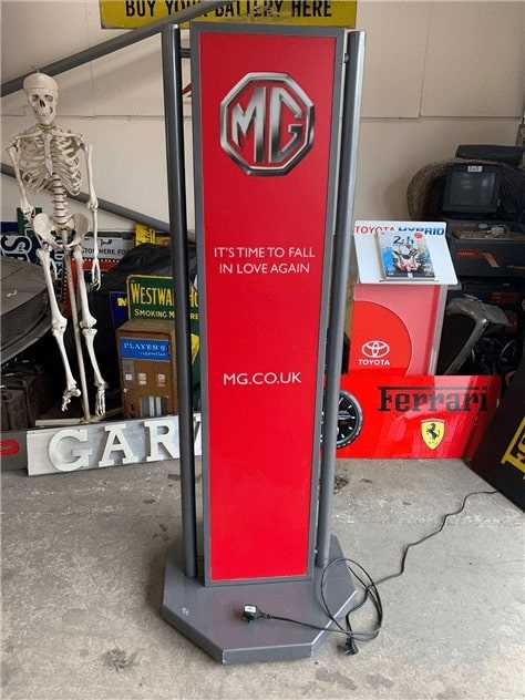 Lot 151 - MG DEALERSHIP SIGN