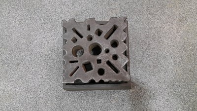 Lot 562 - SWAGE BLOCK & STAND