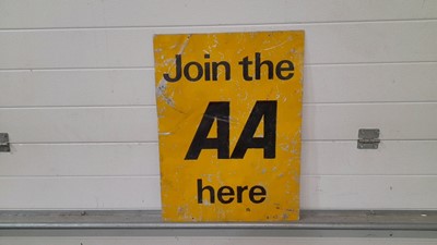 Lot 445 - JOIN AA SIGN