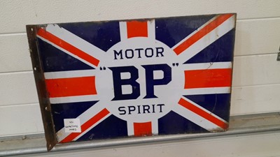 Lot 239 - BP MOTOR SPIRIT SIGN