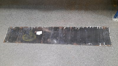 Lot 281 - HERCULES CYCLES SIGN 72" X 13"