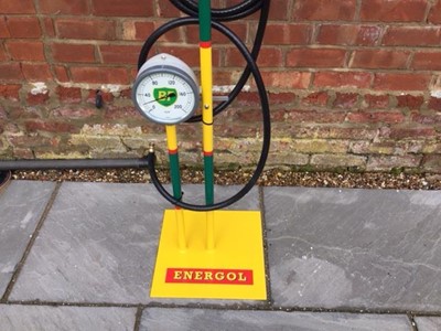 Lot 151 - RENOVATED BRITISH PETROLEUM PUMP