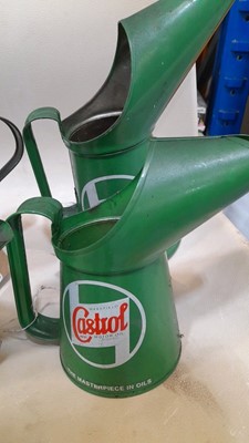 Lot 219 - SELECTION OF CASTROL OIL JUGS