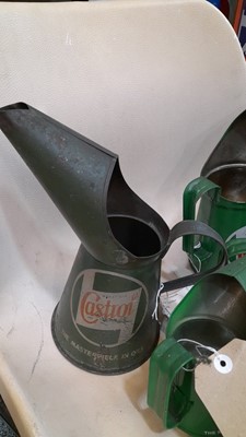 Lot 219 - SELECTION OF CASTROL OIL JUGS